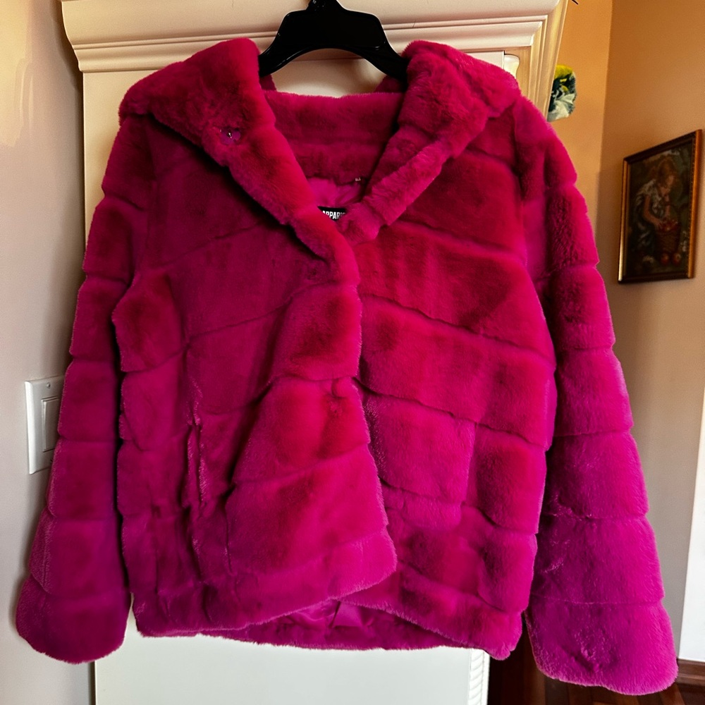 Apparis girls vegan fur jacket
